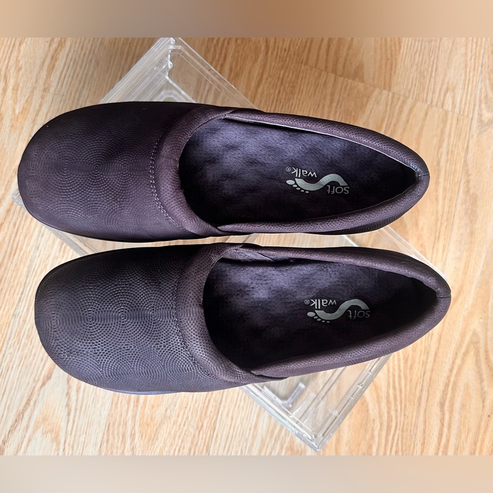 SoftWalk Women  Dark Brown Loafers